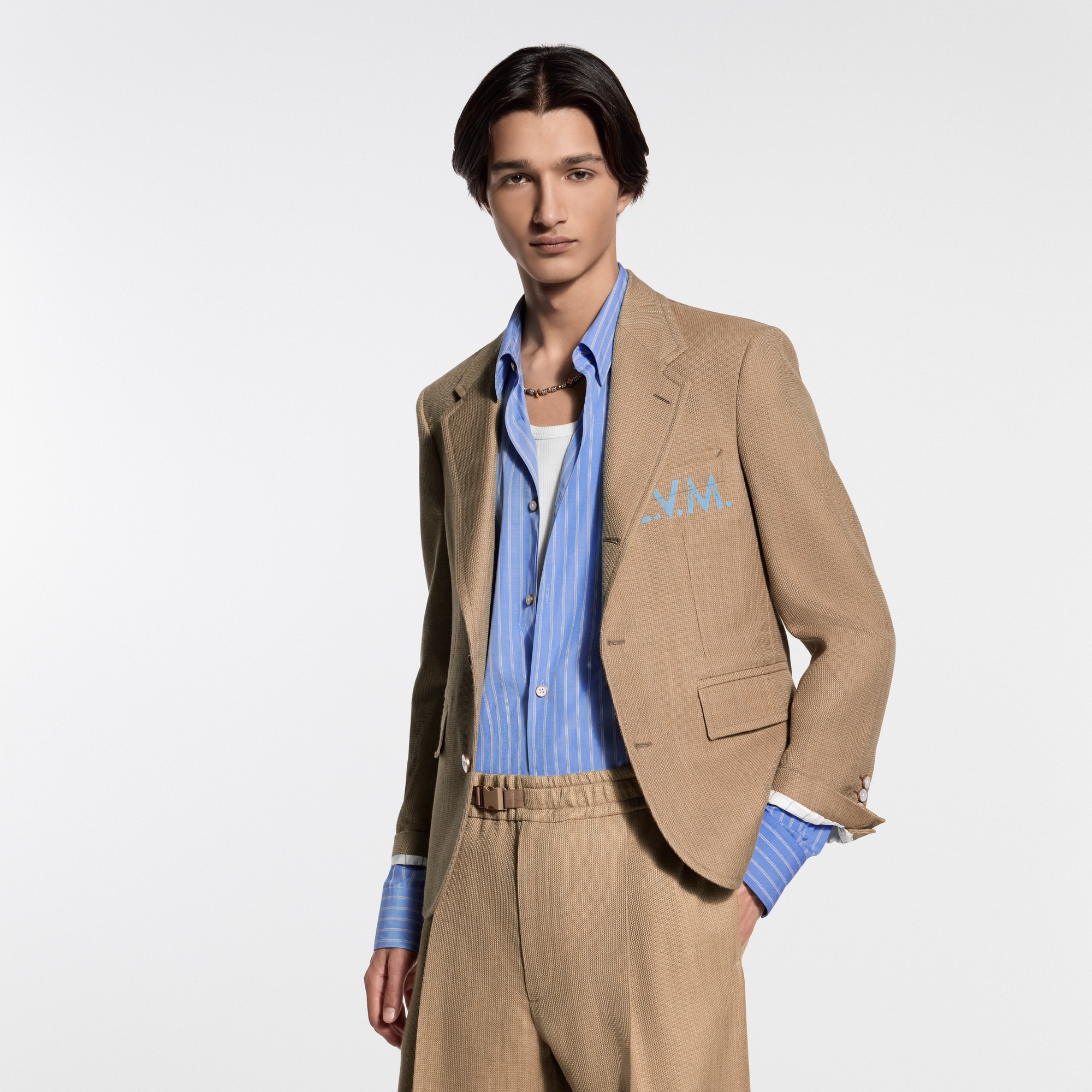 シグネチャー ウールシルクジャケット ｜ルイ・ヴィトン 公式サイト